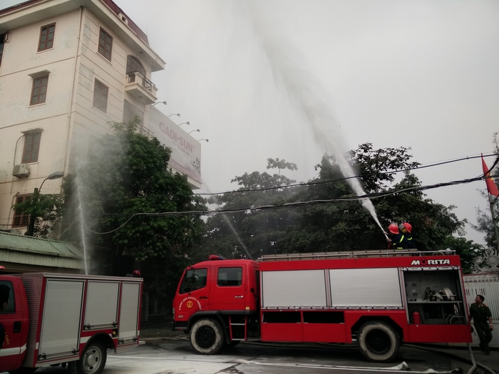 Tập huấn công tác Phòng cháy chữa cháy năm 2016