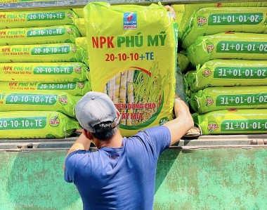 NPK Phú Mỹ 20-10-10+TE là ‘Thương hiệu Vàng nông nghiệp Việt Nam năm 2024’