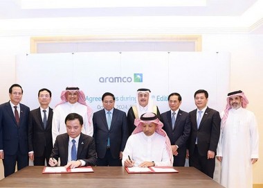 Saudi Aramco và PVN ký thỏa thuận hợp tác về thương mại dầu khí