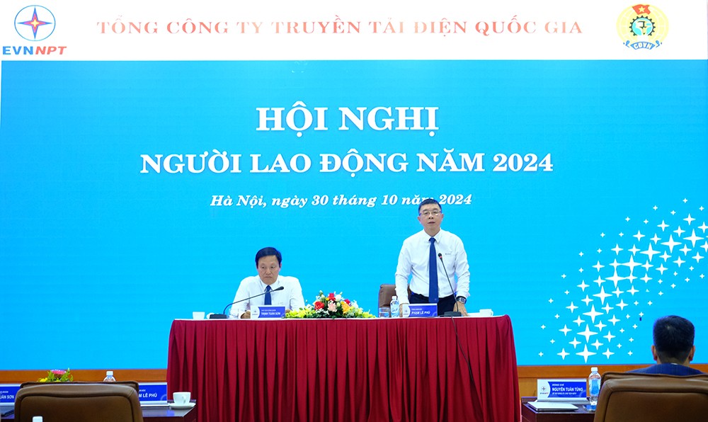 Hội nghị Người lao động Tổng công ty Truyền tải điện Quốc gia năm 2024