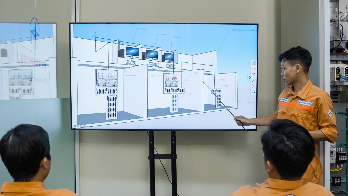 Mô hình hệ thống DCS Netmation giúp nâng cao chất lượng vận hành Nhà máy điện Phú Mỹ