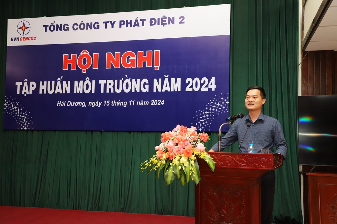 Hội nghị tập huấn môi trường 2024 - EVNGENCO2 khẳng định quyết tâm bảo vệ môi trường