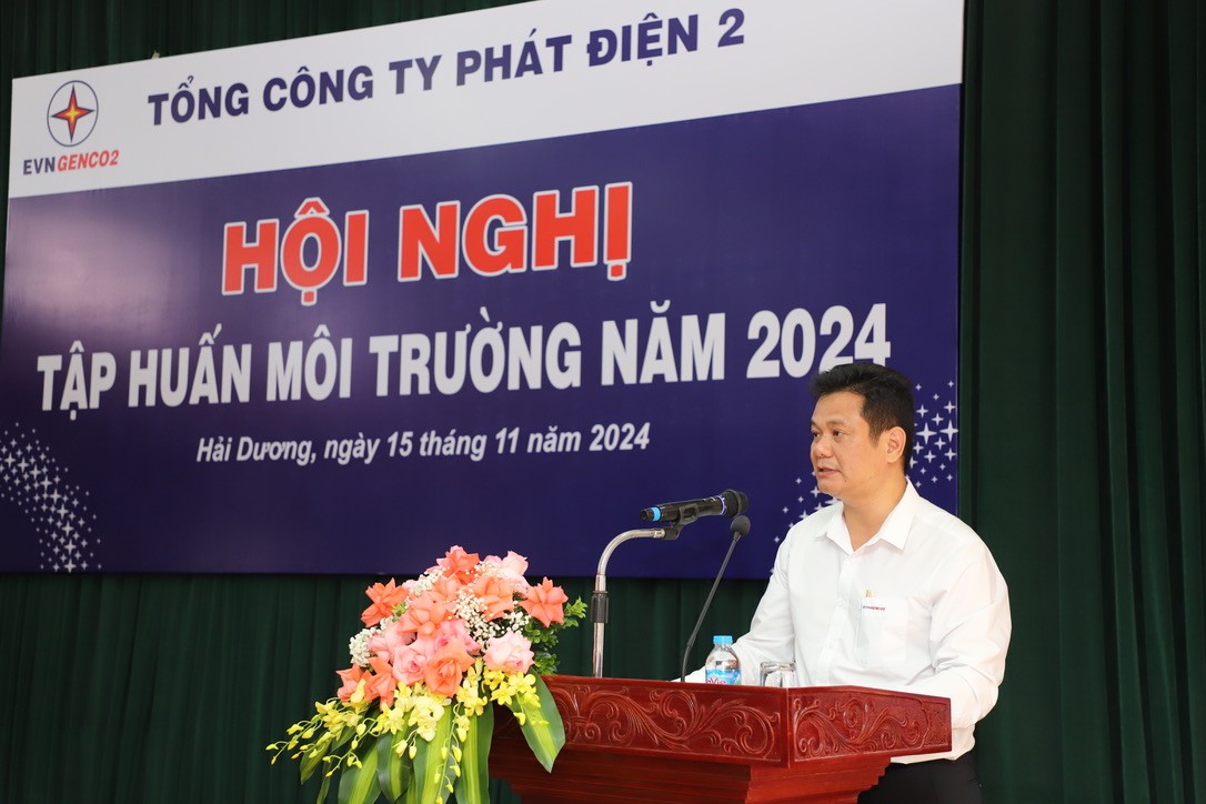 Hội nghị tập huấn môi trường 2024 - EVNGENCO2 khẳng định quyết tâm bảo vệ môi trường