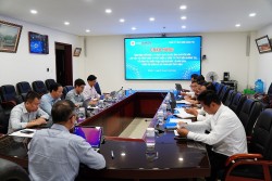 Lãnh đạo EVN làm việc tại Công ty Thủy điện Quảng Trị về quản lý an toàn đập