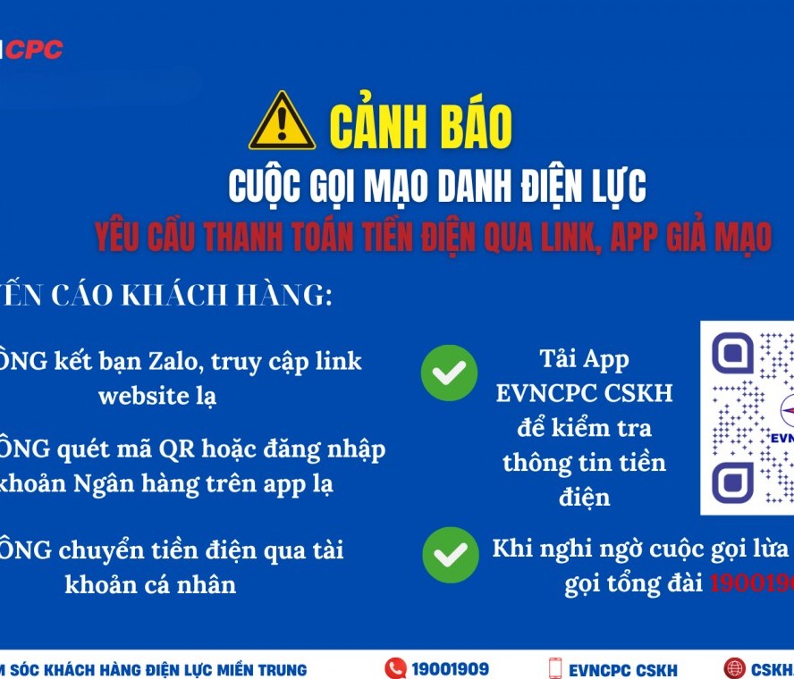 Cảnh báo lừa đảo giả danh nhân viên điện lực đòi tiền điện tại Quảng Trị