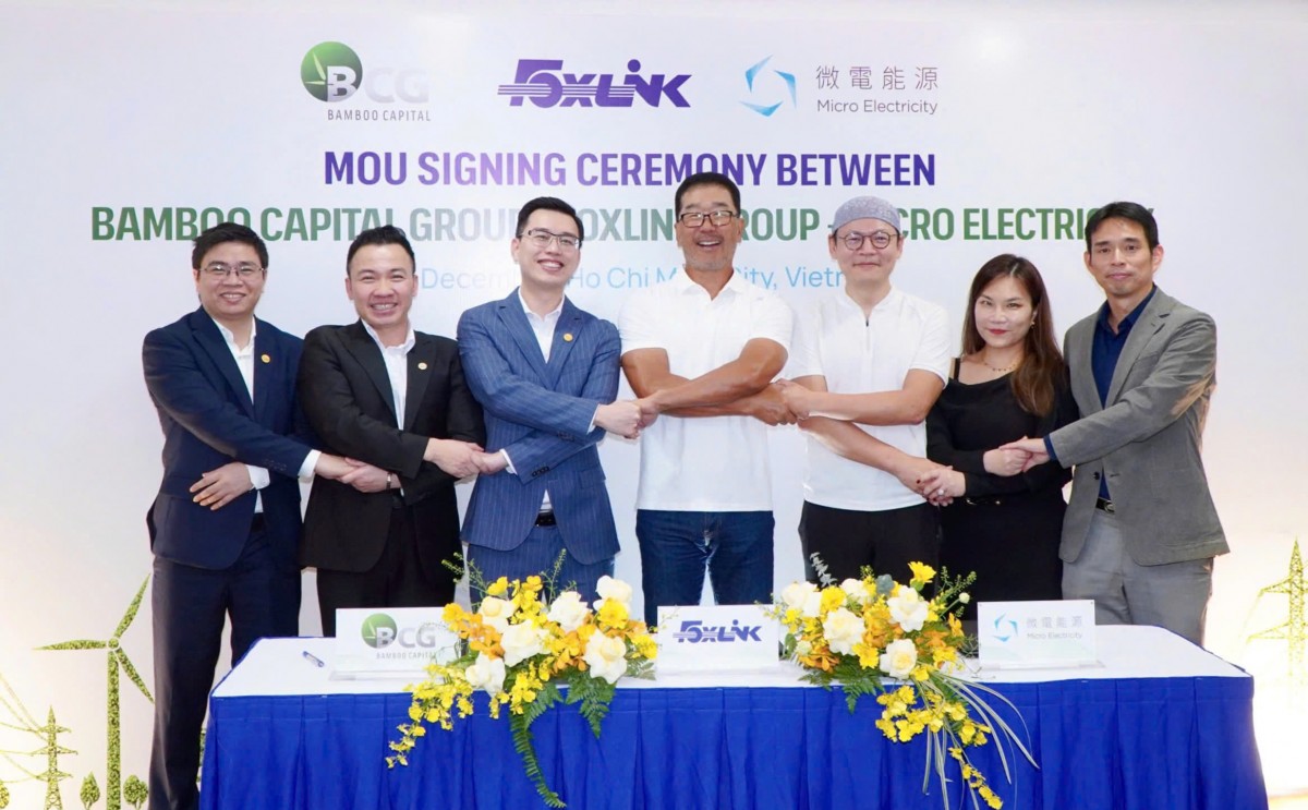 Liên minh năng lượng tái tạo của Bamboo Capital, Foxlink và Micro Electricity