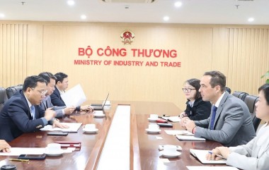Tập đoàn BP và Bộ Công Thương thảo luận về dự án Nhiệt điện LNG Công Thanh