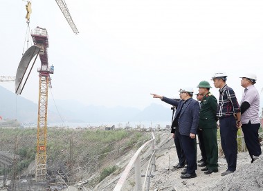 Cập nhật tiến độ dự án Thuỷ điện Hoà Bình mở rộng (ngày 27/12/2024)