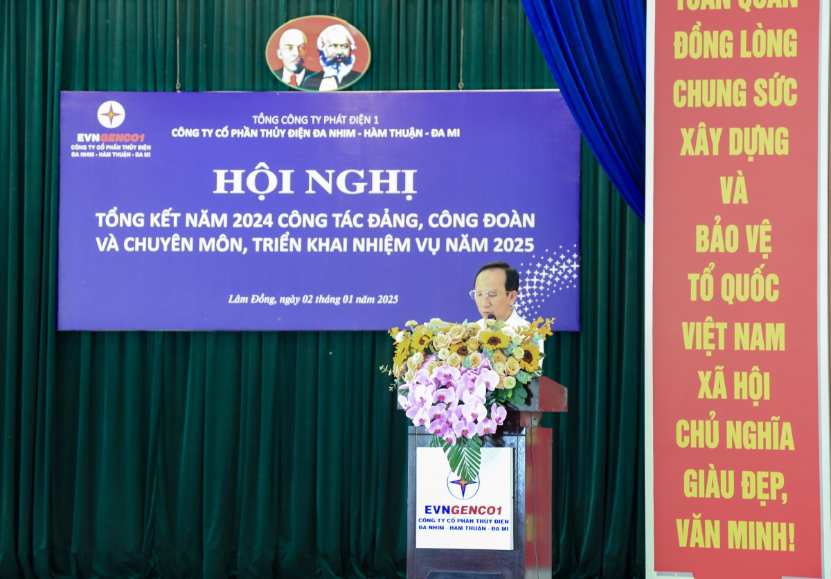 ĐHĐ tổng kết hoạt động sản xuất, kinh doanh 2024, triển khai nhiệm vụ năm 2025