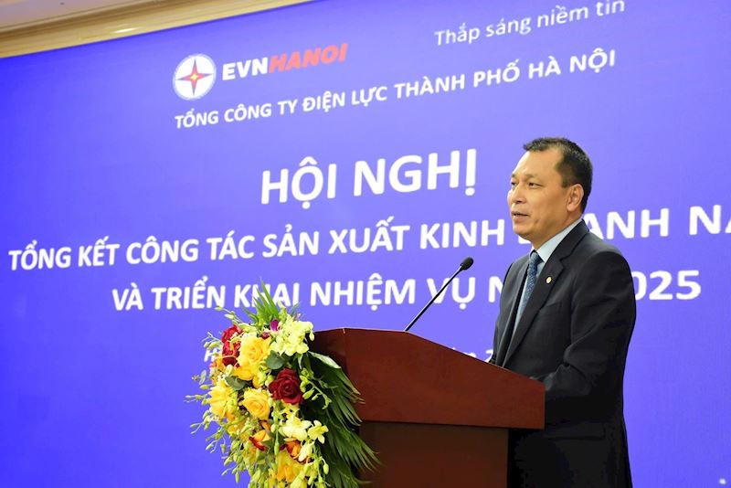 EVNHANOI tổng kết hoạt động sản xuất, kinh doanh 2024, triển khai nhiệm vụ năm 2025