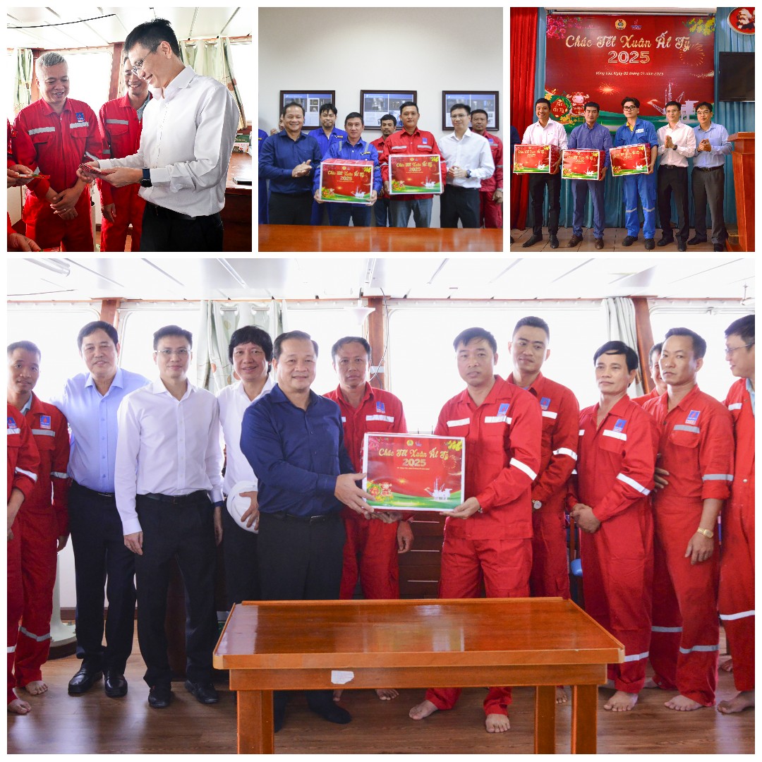 PV Drilling chúc tết người lao động trước thềm xuân Ất Tỵ (2025)