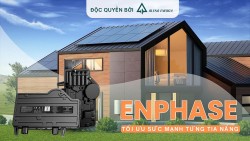 Alena Energy phân phối độc quyền Microinverter Enphase - Giải pháp điện mặt trời hiệu quả, an toàn