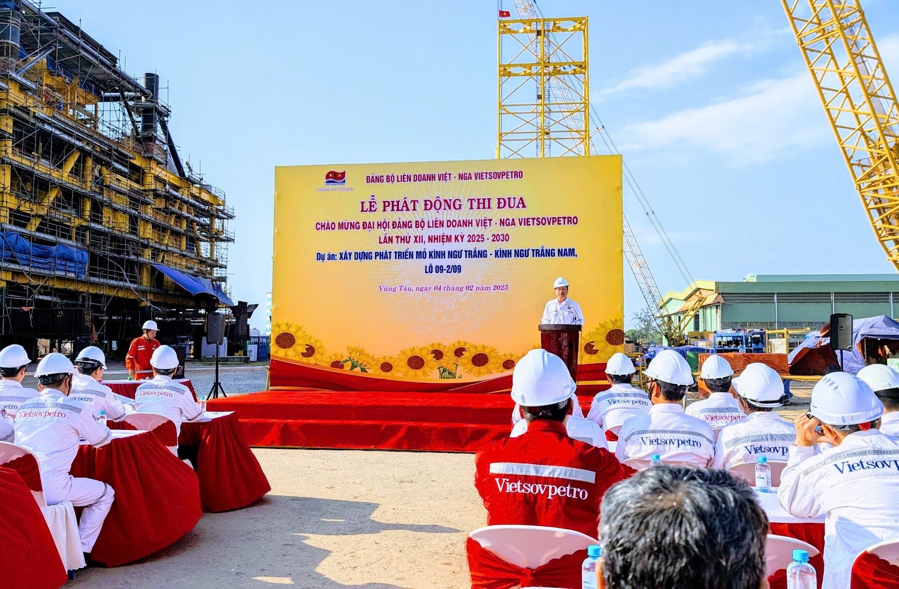 Vietsovpetro hướng tới mục tiêu đưa vào khai thác Lô 09-2/09 sớm hơn kế hoạch