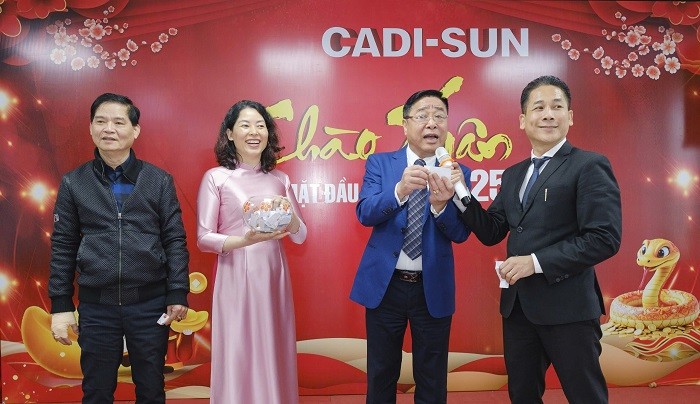 CADI-SUN đoàn kết, hướng đến một năm mới thành công và thịnh vượng