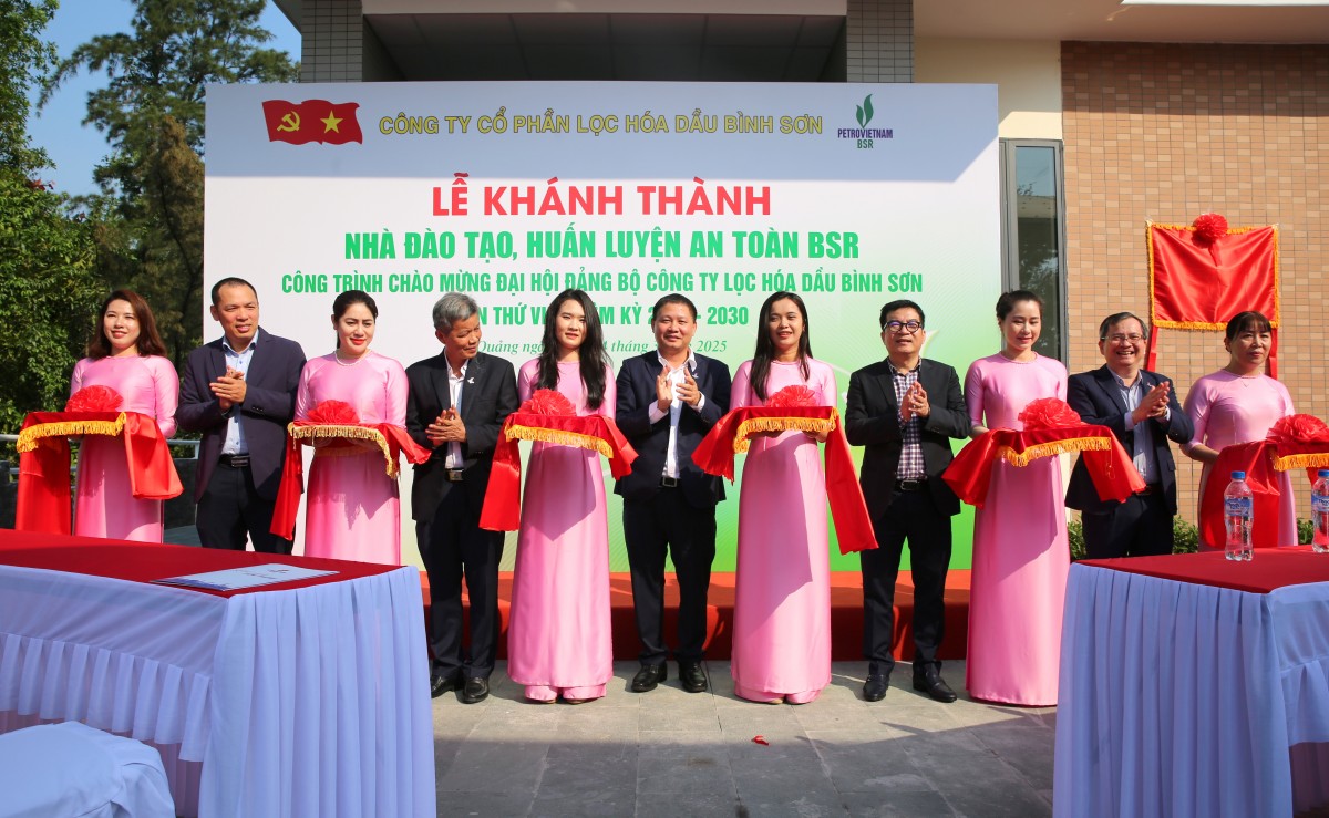 BSR khánh thành công trình Nhà đào tạo, huấn luyện an toàn