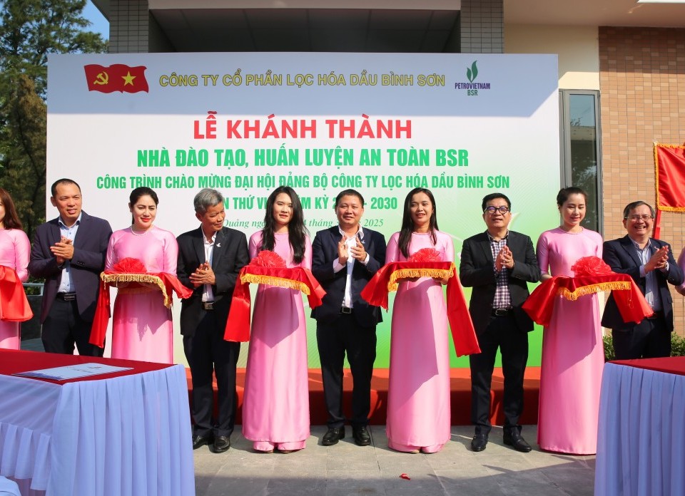 BSR khánh thành công trình Nhà đào tạo, huấn luyện an toàn