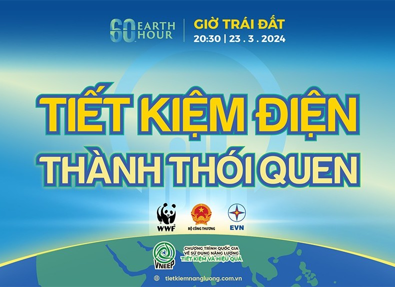 Khởi động chiến dịch Giờ Trái đất năm 2024