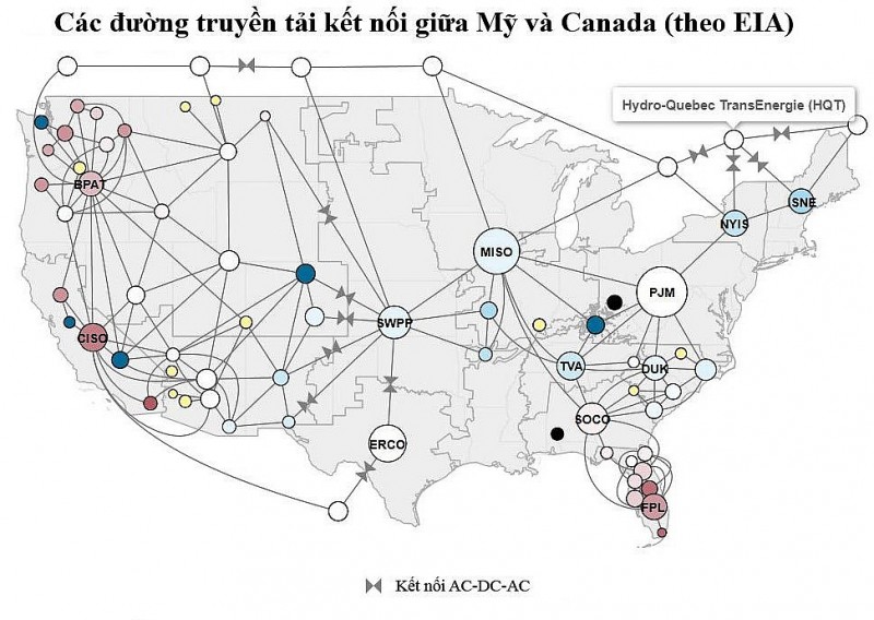 Bức tranh buôn bán điện Canada - Hoa Kỳ và bài học ‘độc lập năng lượng’ cho nhiều quốc gia