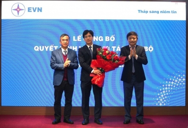 EVN công bố quyết định bổ nhiệm Thành viên HĐTV Tổng công ty Phát điện 1