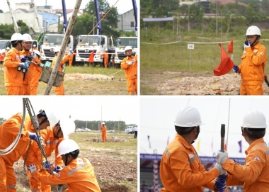 Diễn tập phòng, chống thiên tai, tìm kiếm cứu nạn của EVNCPC năm 2025 tại Quảng Trị