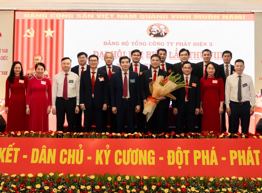 Đại hội Đảng bộ Tổng Công ty Phát điện 3 lần thứ VIII, nhiệm kỳ 2025-2030