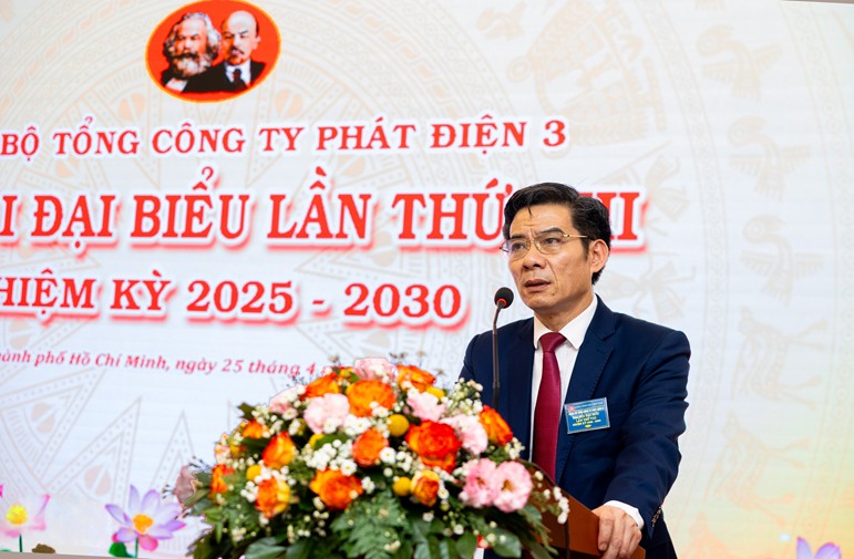 Đại hội Đảng bộ Tổng Công ty Phát điện 3 lần thứ VIII, nhiệm kỳ 2025-2030