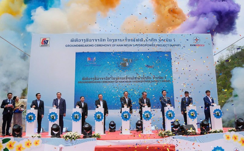 Liên danh CC47, PECC3 làm tổng thầu EPC dự án Thủy điện Nam Neun 1 (Lào)