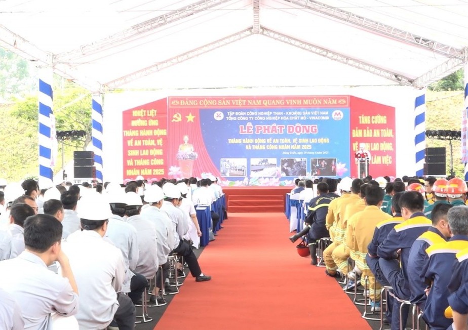TKV phát động Tháng hành động về an toàn vệ sinh lao động - Tháng Công nhân năm 2025