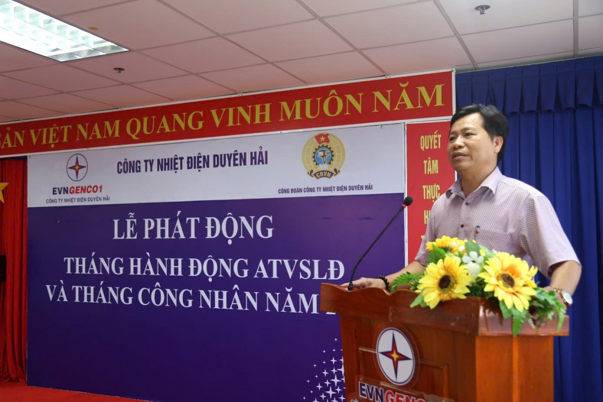 Nhiệt điện Duyên Hải hưởng ứng Tháng hành động về an toàn, vệ sinh lao động năm 2025
