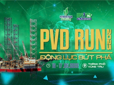 PVD RUN 2025 đã thu hút hơn 1.200 vận động viên đăng ký tham gia