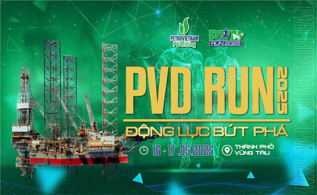 PVD RUN 2025 đã thu hút hơn 1.200 vận động viên đăng ký tham gia
