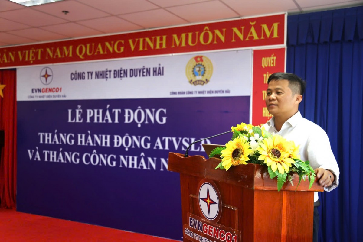Nhiệt điện Duyên Hải hưởng ứng Tháng hành động về an toàn, vệ sinh lao động năm 2025
