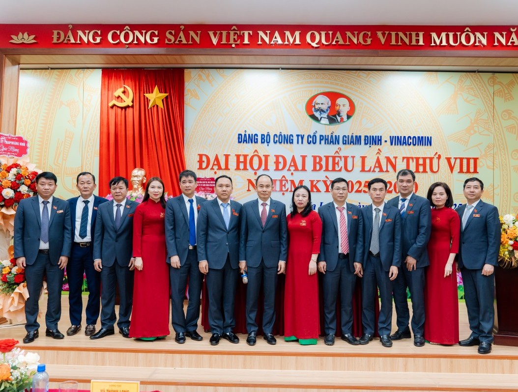 Đảng bộ Công ty Cổ phần Giám định-Vinacomin tổ chức thành công Đại hội lần VIII