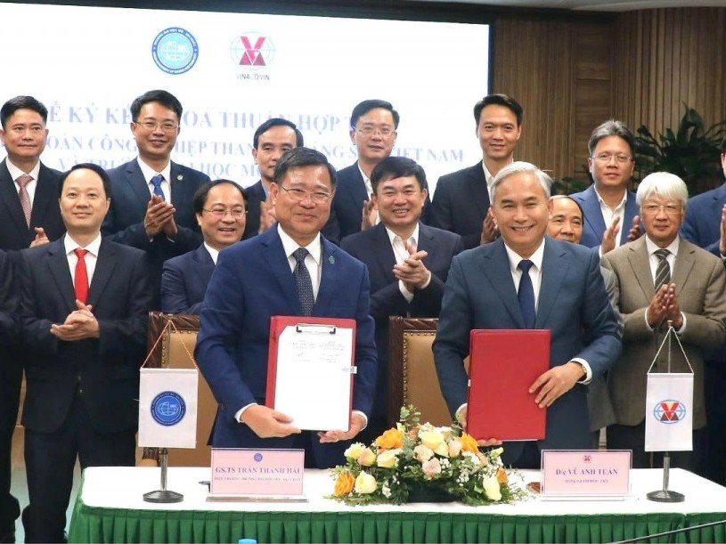 TKV và Trường Đại học Mỏ - Địa chất ký thỏa thuận hợp tác (giai đoạn 2025-2030)