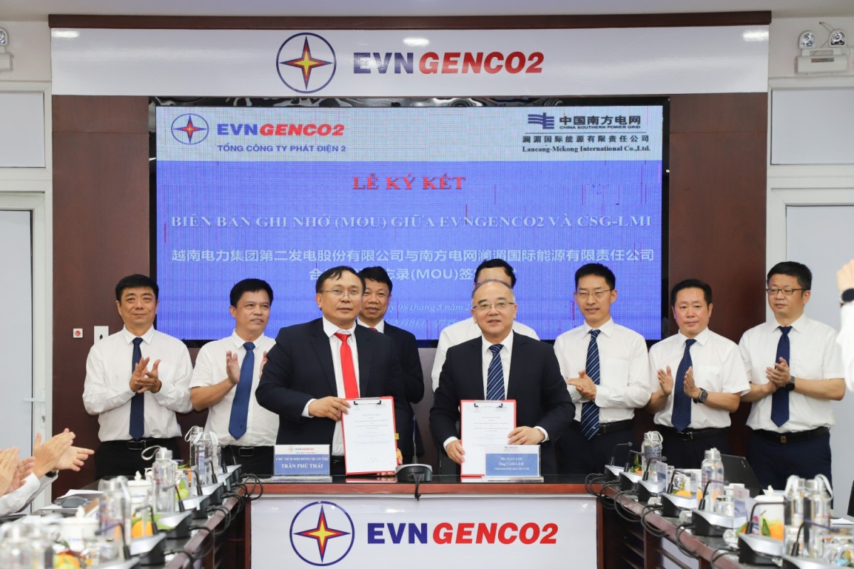 EVNGENCO2 và CSG-LMI hợp tác phát triển thủy điện tích năng tại Việt Nam