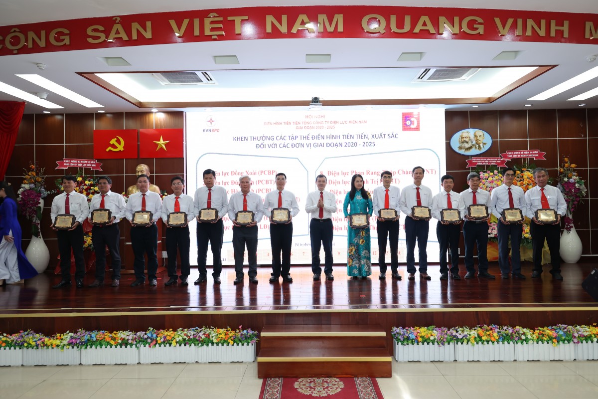 Điện lực miền Nam biểu dương gương điển hình tiên tiến giai đoạn 2020-2025