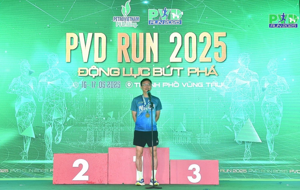 1.209 vận động viên hoàn thành tổng quãng đường 13.500 km tại PVD RUN 2025