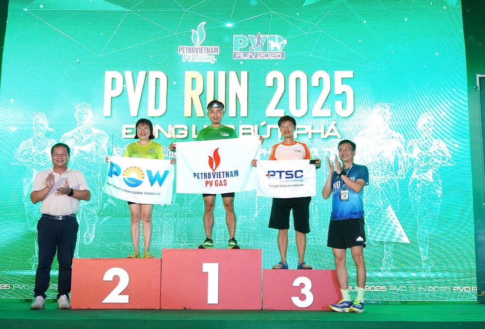 1.209 vận động viên hoàn thành tổng quãng đường 13.500 km tại PVD RUN 2025