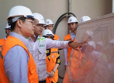 Tiến độ tổng thể dự án Nhiệt điện Quảng Trạch 1 (cập nhật 19/5/2025)