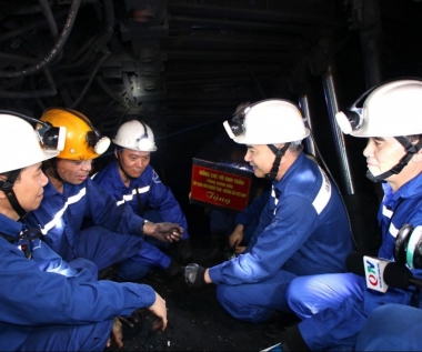Tổng Giám đốc TKV kiểm tra sản xuất và làm việc với Than Mông Dương