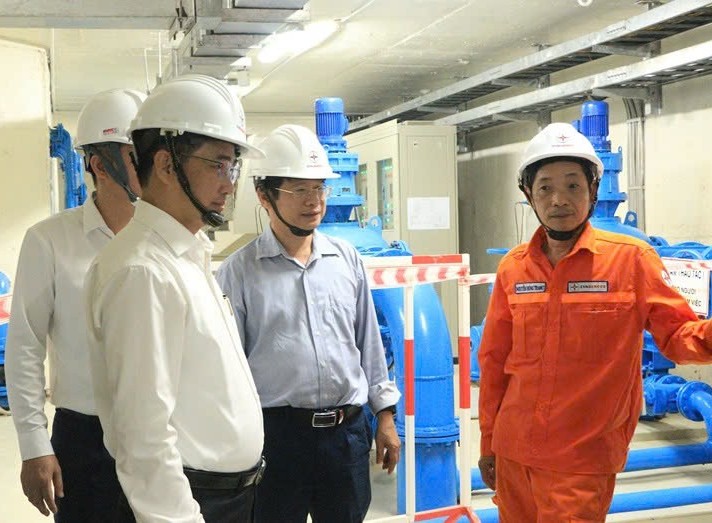 EVNGENCO3 kiểm tra sản xuất điện mùa khô tại Công ty Thủy điện Buôn Kuốp