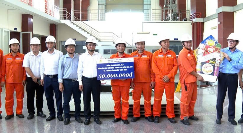 EVNGENCO3 kiểm tra sản xuất điện mùa khô tại Công ty Thủy điện Buôn Kuốp