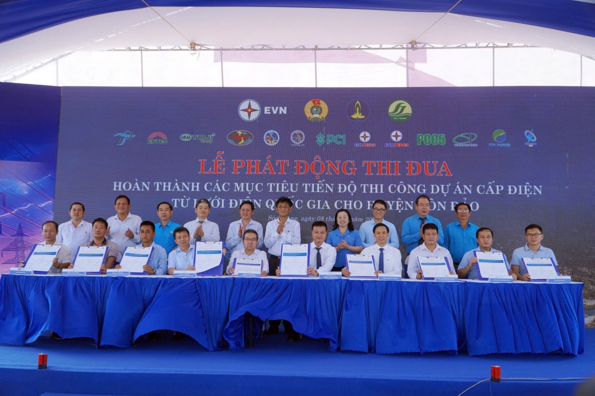 Đưa điện lưới quốc gia ra đảo - Tổng công ty Điện lực miền Nam viết tiếp những kỳ tích
