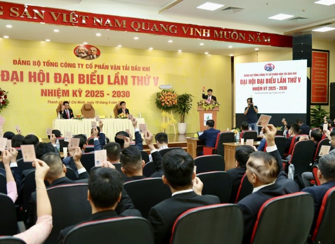 Đại hội đại biểu Đảng bộ PVTrans lần thứ V (nhiệm kỳ 2025-2030)
