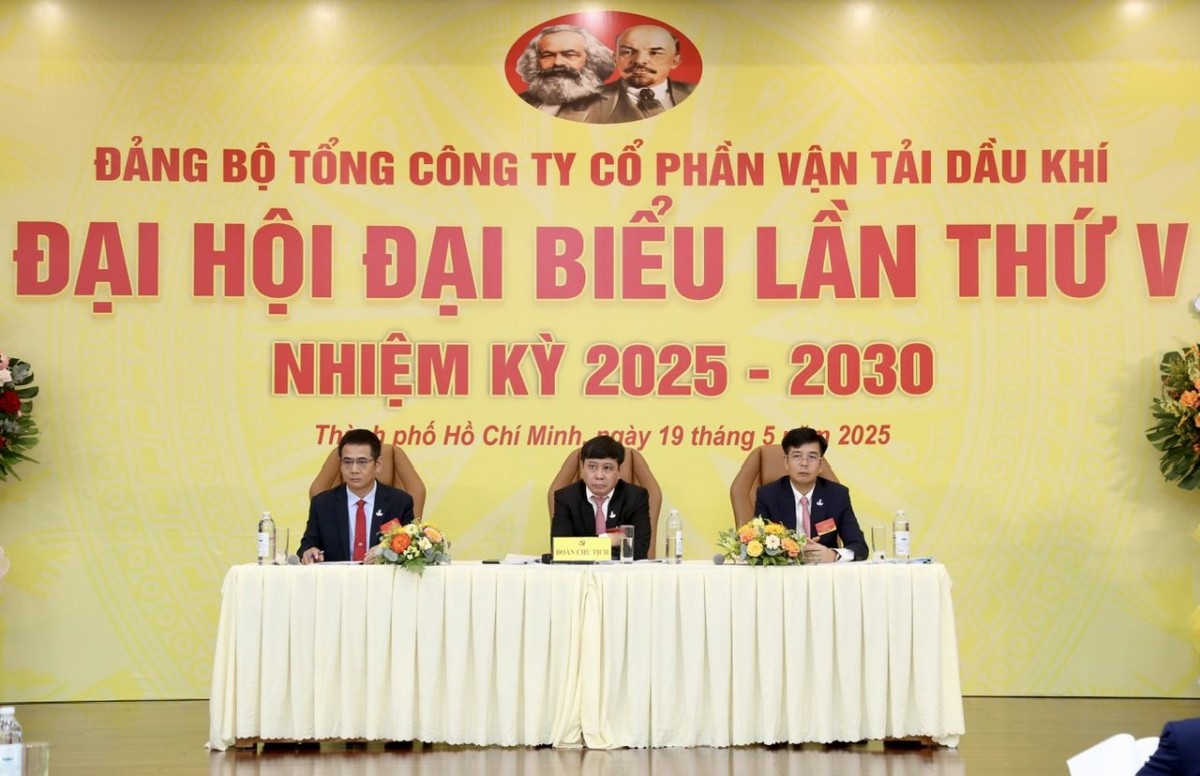 Đại hội đại biểu Đảng bộ PVTrans lần thứ V (nhiệm kỳ 2025-2030)