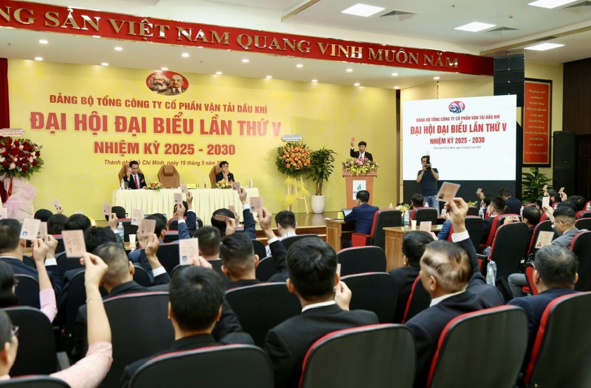 Đại hội đại biểu Đảng bộ PVTrans lần thứ V (nhiệm kỳ 2025-2030)