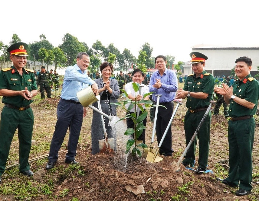 PV Drilling hưởng ứng ‘Tết trồng cây đời đời nhớ ơn Bác Hồ’ tại TP. Cần Thơ