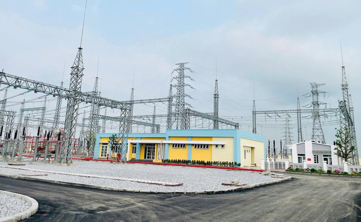 Đóng điện dự án Trạm biến áp 220kV Vũ Thư và đường dây đấu nối