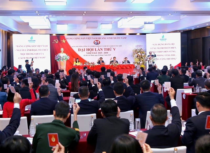 Đại hội Đảng bộ PV Drilling lần thứ V (nhiệm kỳ 2025-2030)