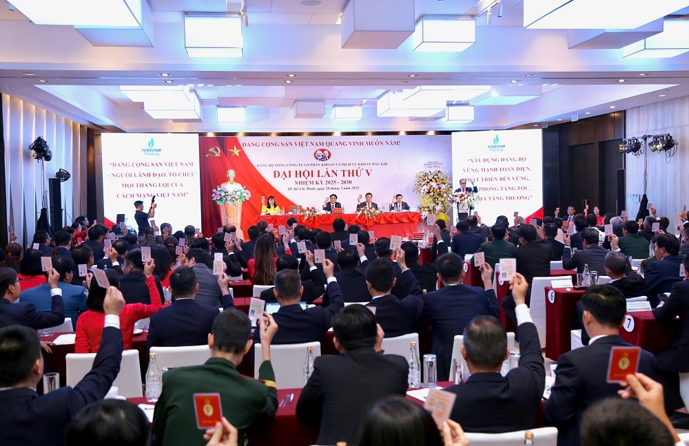 Đại hội Đảng bộ PV Drilling lần thứ V (nhiệm kỳ 2025-2030)